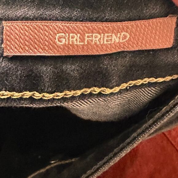 Jag Jeans Women's Gray Distressed Girlfriend Straight, size 30 - Picture 3 of 11